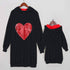 Mom and Mini Red Heart Shirts - Priority Shipping Matching Mom and Daughter Outfits Little Palace Store